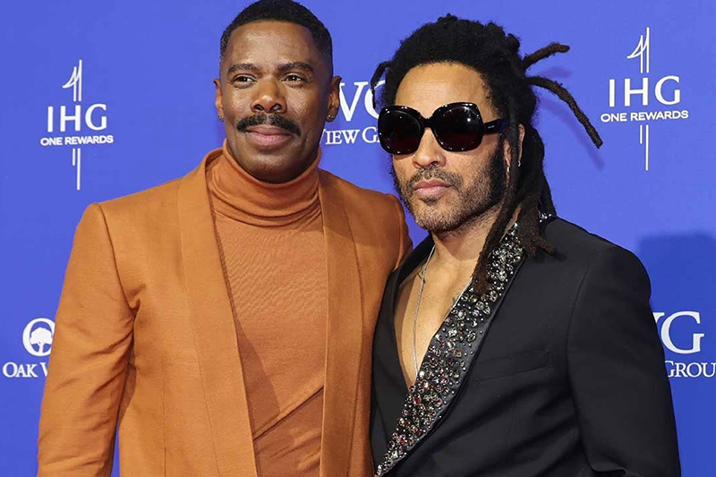 Lenny Kravitz and Colman Domingo