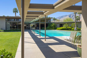 Frank Sinatra’s celebrated Twin Palms Estate, a popular architecture tour during Modernism Week.